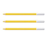 STABILO Chalk-Pastel Pencil CarbOthello - Pack of 3 - Orange Yellow (210)