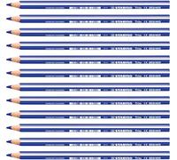 STABILO Colouring Pencil Trio Thick - Pack Of 12 - Ultramarine Blue