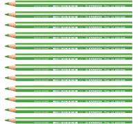 STABILO Colouring Pencil Trio thick - Pack of 12 - yellow/green