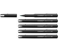 STABILO dr!ver - Premium Felt-Tip Pen - Medium - Pack of 5 - Green