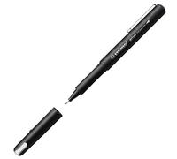 STABILO dr!ver Premium Fineliner Blue - Fine Tip | Premium fineliner with metal-clad tip and smooth ink for precise writing, outlines and note-taking