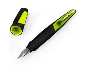 STABILO Easy Buddy Handwriting Fountain Pen Left Handed Nib (L) Black Barrel