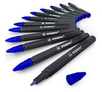 Stabilo Easy Start Ballpoint Pen Refills 0.5mm Blue 4 Packs (12 Pack)