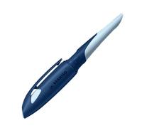 STABILO EASYbirdy 3D DreamWorld - Ergonomic School Fountain Pen - A-Nib | Right-Handed - Pack of 1 - Blue with Erasable Blue Ink