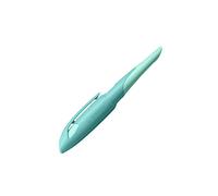 STABILO EASYbirdy Pastel Edition - Ergonomic School Fountain Pen - A-Nib | Right-Handed - Pack of 1 - Aqua Green/Mint