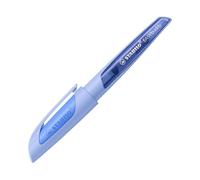 STABILO EASYbuddy Pastel - Ergonomic School Fountain Pen - L-Nib - Left-Handed - Pack of 1 - Cloudy Blue
