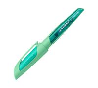 STABILO EASYbuddy School Fountain Pen with Left-Handed Nib L Mint Green Ink Colo