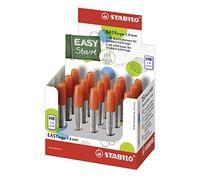 STABILO EASYergo 1.4 - Ergonomic Mechanical Pencil Refill Leads - Pack of 6 x 15 - Degree HB