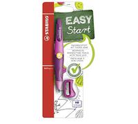 STABILO EASYergo 3.15 - Ergonomic Mechanical Pencil - Left-Handed | Pack of 1 - Pink/Lilac + Sharpener