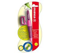 Stabilo EASYergo 3.15mm Left Handed Retractable Pencil - Light Pink/Dark Pink