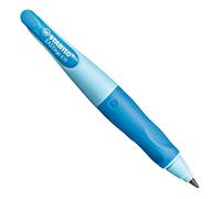 STABILO EASYergo 3.15mm Mechanical Pencil Left Handed with Sharpener - Light Blue/Dark Blue