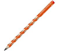STABILO EASYgraph Ergonomic Triangular Pencil for Right-Handed Users, Orange, Si