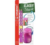 STABILO EASYgraph S School Set - Thin Ergonomic Graphite Pencil