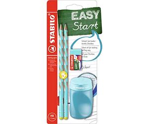 STABILO EASYgraph S School Set - Thin Ergonomic Graphite Pencil