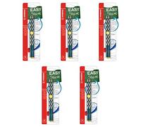 STABILO EASYgraph S - Thin Ergonomic Graphite Pencil - Left-Handed | Pack of 2 x 5 - Petrol - HB