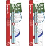 STABILO EASYgraph S - Thin Ergonomic Graphite Pencil - Right-Handed (Pack of 2)