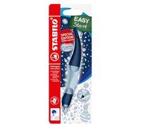 STABILO EASYoriginal 3D DreamWorld - Ergonomic Rollerball - Right-Handed | Pack of 1 - Blue including Blue Ink Cartridge