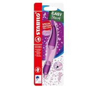 STABILO EASYoriginal 3D DreamWorld - Ergonomic Rollerball - Right-Handed | Pack of 1 - Pink including Blue Ink Cartridge