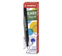 STABILO Rollerball Refill EASYoriginal – Ergonomic – Pack of 3 – Blue