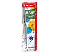 STABILO EASYoriginal - Ergonomic Rollerball Refill - Fine | Pack of 3 - Black