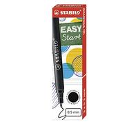 STABILO EASYoriginal Ergonomic Rollerball Refill - Pack of 3 - Black