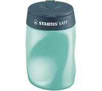STABILO EASYsharpener - Ergonomic Container Sharpener - Right-Handed - Pack of 1 - Petrol