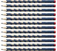 STABILO Ergonomic Colouring Pencil EASYcolors - Right-Handed - Pack of 12 - Dark Blue