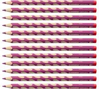 STABILO Ergonomic Colouring Pencil EASYcolors - Right-Handed - Pack of 12 - Purple