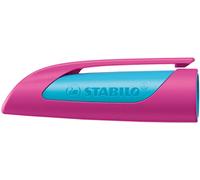 STABILO Ergonomic School Fountain Pen EASYbuddy FRESH EDITION - Cap - pink/light blue