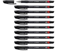 STABILO Exam Grade - Ballpoint Pen - Pack of 10 - Black