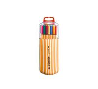 Stabilo Fiber Tip Marker Point 88 Zebrui Case Of 20 Units