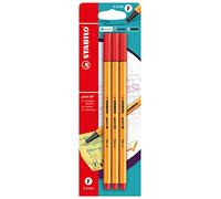 STABILO Fineliner point 88-3pc - Red