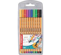 Stabilo® Fineliner point 88® case with 10 pens. Box contents: 10 pensaa