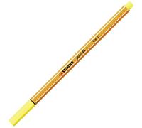 STABILO Fineliner - point 88 - Pack of 1 - Lemon Yellow