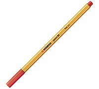 STABILO Fineliner - point 88 - Pack of 1 - Light Red
