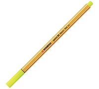 STABILO Fineliner - point 88 - Pack of 1 - Neon Yellow
