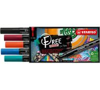 STABILO Free Acrylic Marker T300 2-3mm Bullet Tip 20 Colours Available