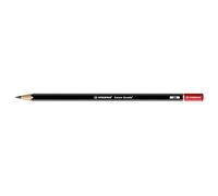 Graphite Pencil - STABILO Exam Grade - Pack of 6 - Red/Black - 2B