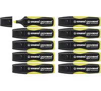 STABILO GREEN BOSS - Highlighter - Pack of 10 - Yellow
