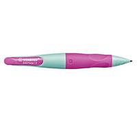 STABILO Handwriting Pencil EASYergo 1.4 - Left Handed - Turqoise/Neon Pink