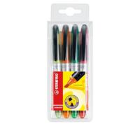 Pack of 4 Stabilo Navigator Assorted Highlighters - Office/School Supplies