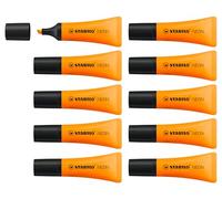 STABILO Highlighter NEON - Pack of 10 - orange