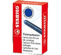Ink cartridges - STABILO Refill - Box of 6 - Blue