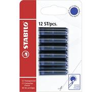 STABILO EASYbuddy Ink cartridges Pack of 12 Blue