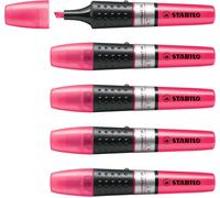 STABILO LUMINATOR - Highlighter - Pack of 5 - Pink