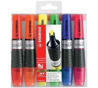 Stabilo Luminator Highlighters 6 Pack of 3 Cases PTE 2-5 mm Chisel Assorted
