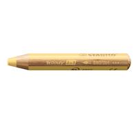 STABILO Multi-Talented Pencil Woody 3 in 1 - Pack of 1 - Pastel Yellow