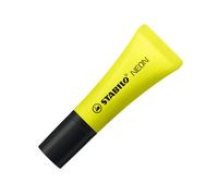 STABILO NEON Highlighter Chisel tip Yellow (Pack 10)
