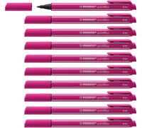 STABILO Nylon Tip Writing Pen pointMax - Pack of 10 - rose