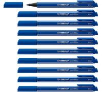 STABILO Nylon Tip Writing Pen pointMax - Pack of 10 - ultramarine